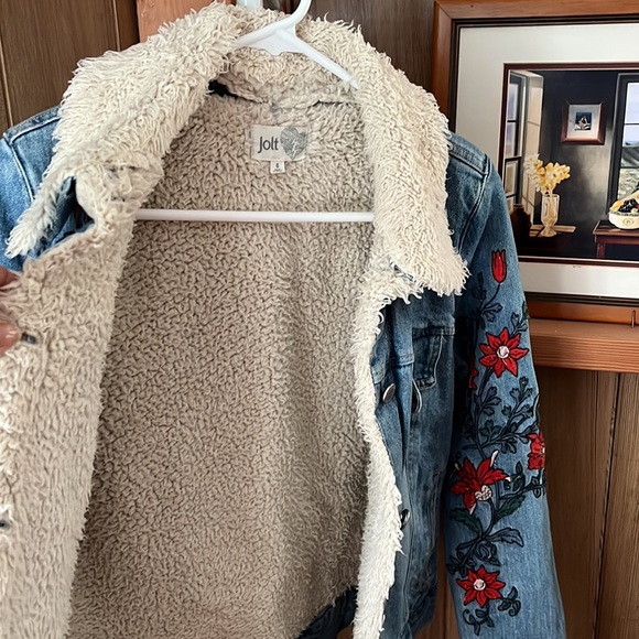Jolt Jean Jacket w/ Embroidery S - Picture 6 of 10